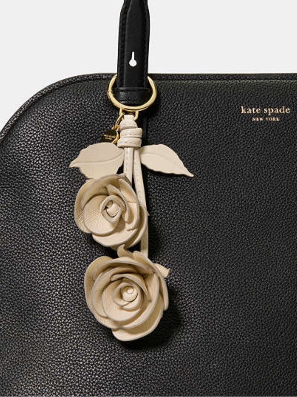 Kate spade New York rose bag charm